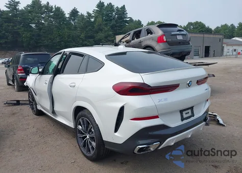 2025 BMW X6 xDrive40I from USA, damaged, VIN 5UX33EX02S9Z33418